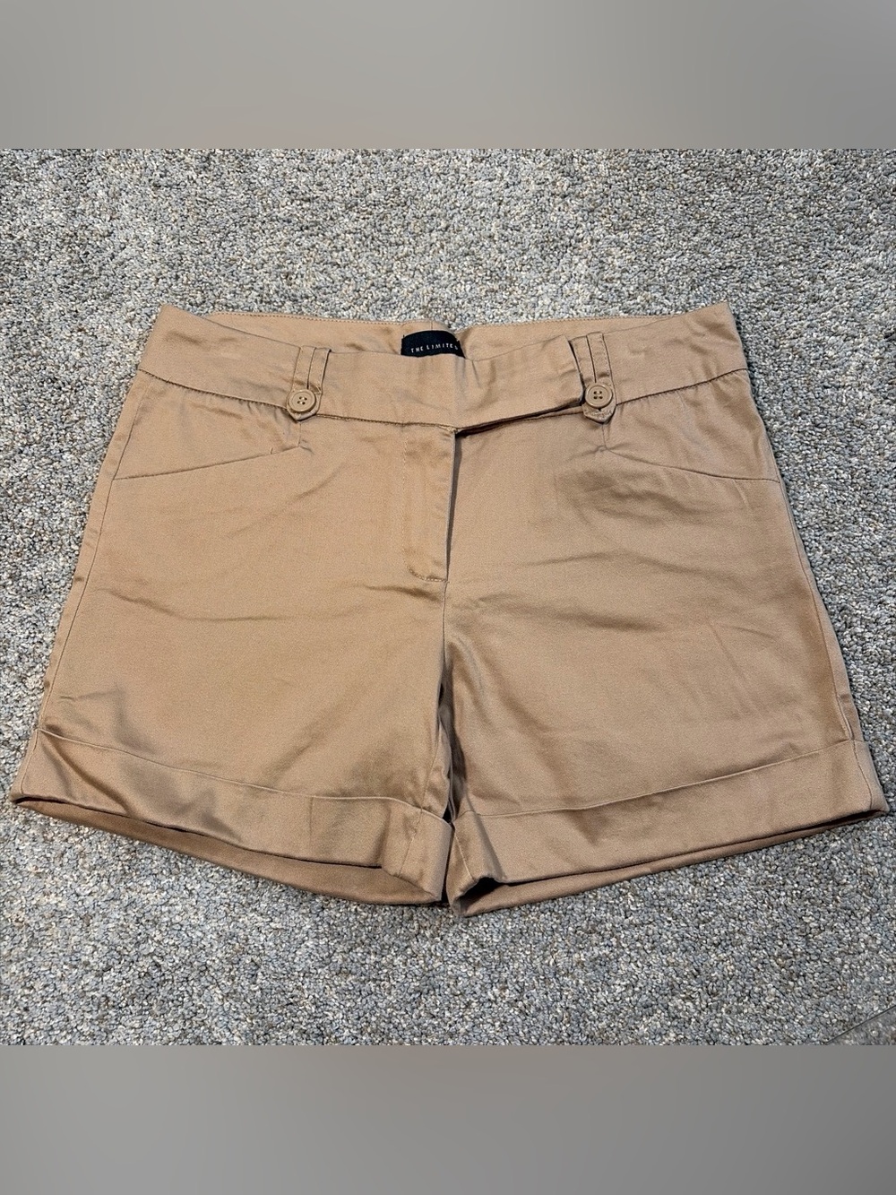 The Limited Khaki Cuffed Women’s Shorts